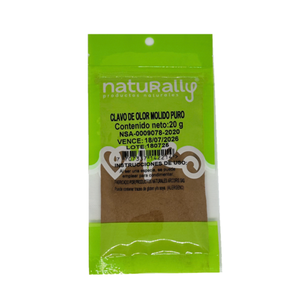 Clavos de Olor en Polvo 20 gr