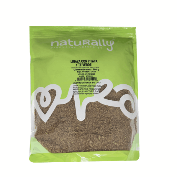 Linaza con Pitaya y Té Verde 500 gr