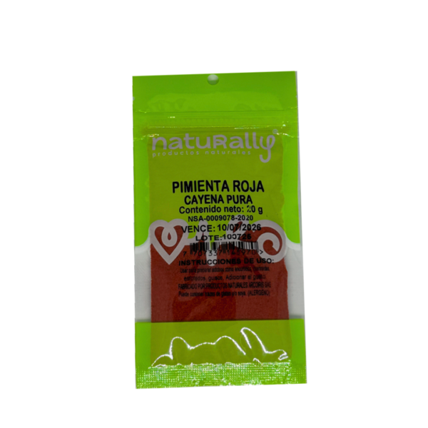 Pimienta Roja Cayena 20 gr
