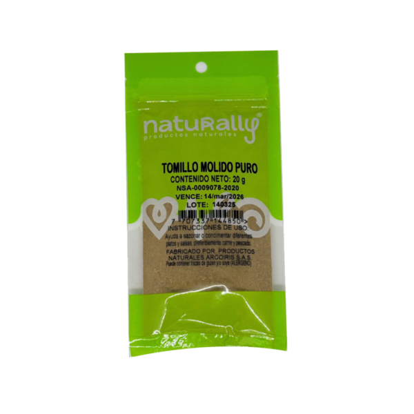 Tomillo Molido 20 gr