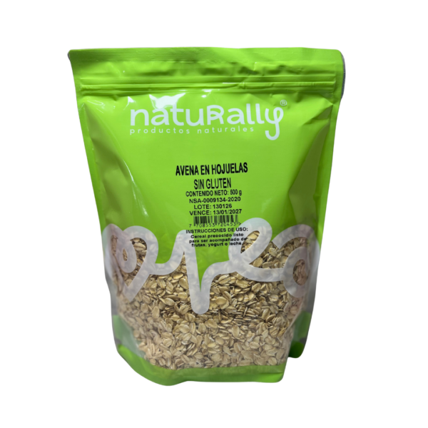 Avena en Hojuelas sin gluten 500gr
